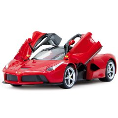 Ferrari La Ferrari 1:14 rojo 2,4Ghz puerta manual