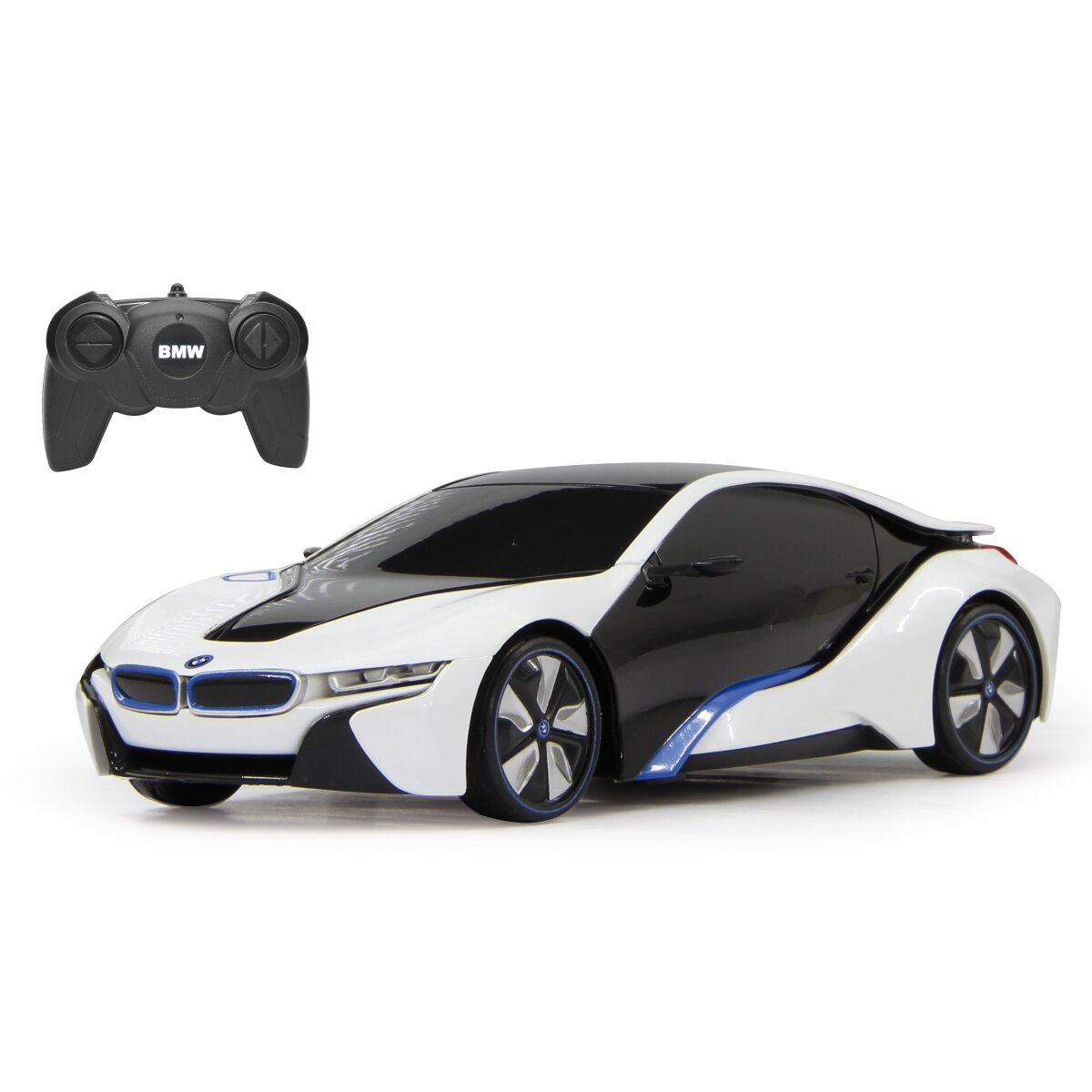 Station Bron melodie BMW I8 1:24 white 2,4GHz