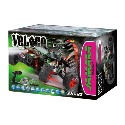Veloce Monstertruck 4WD 1:10 Lipo 2,4GHz mit LED