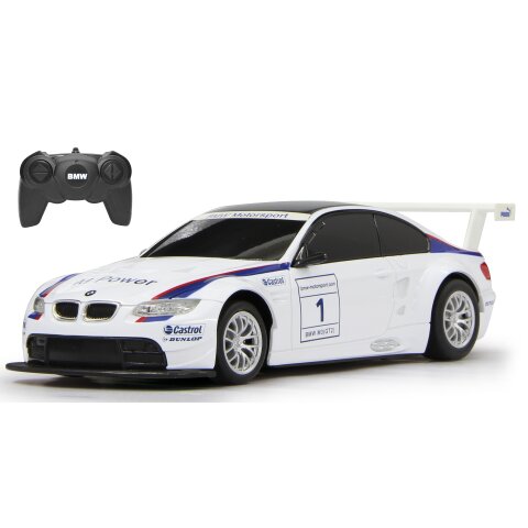 BMW M3 Sport 1:24 blanc 2,4Ghz