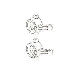 Steering knuckle Z18 front 2pcs