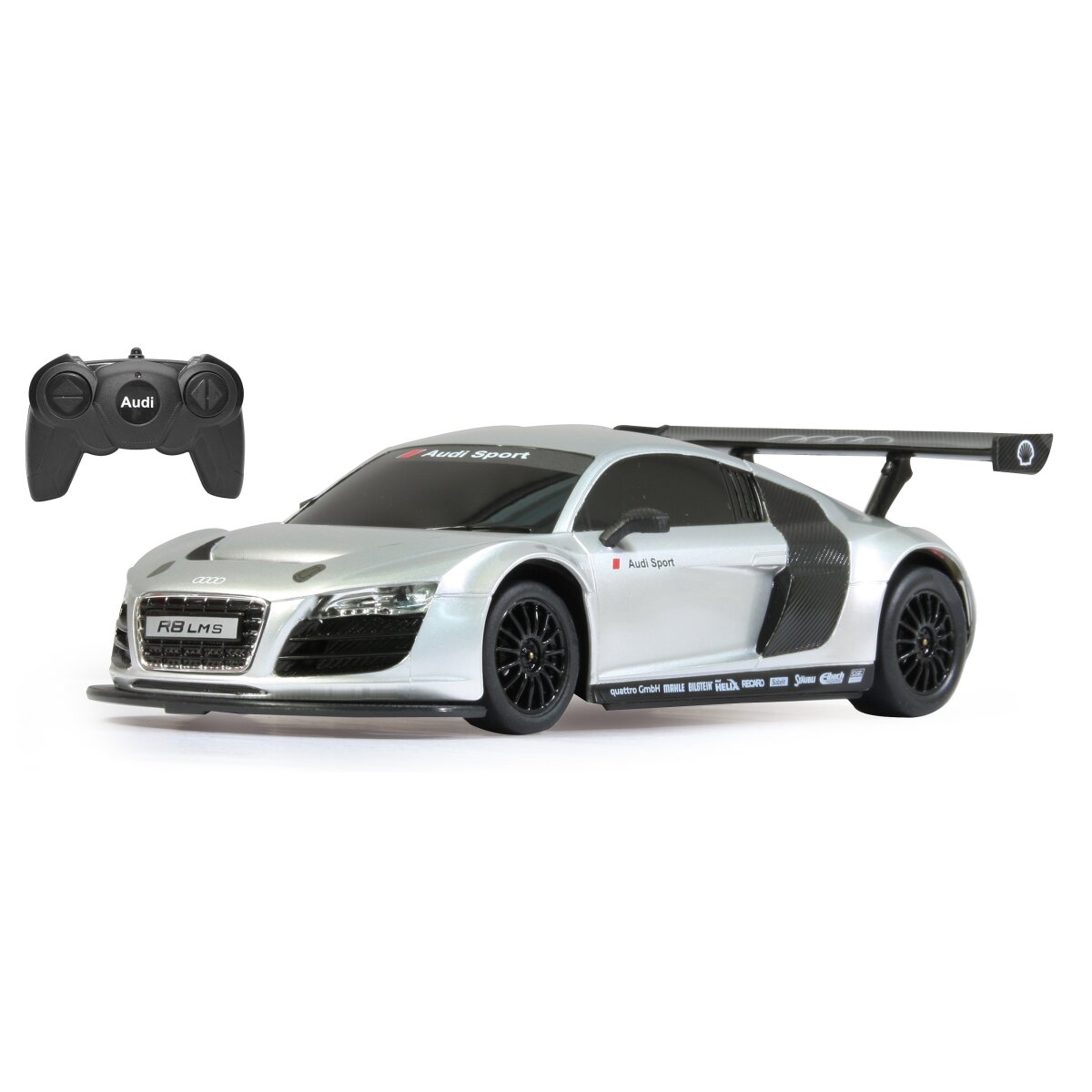 Audi R8 LMS 1 24 silber 2 4Ghz