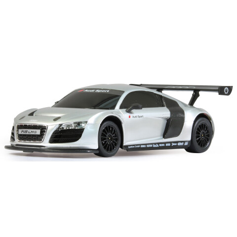 Spark製　Audi R8 LMS アイスシルバー　2016年　ロードカー 404435_audi-r8-lms-124-silver-