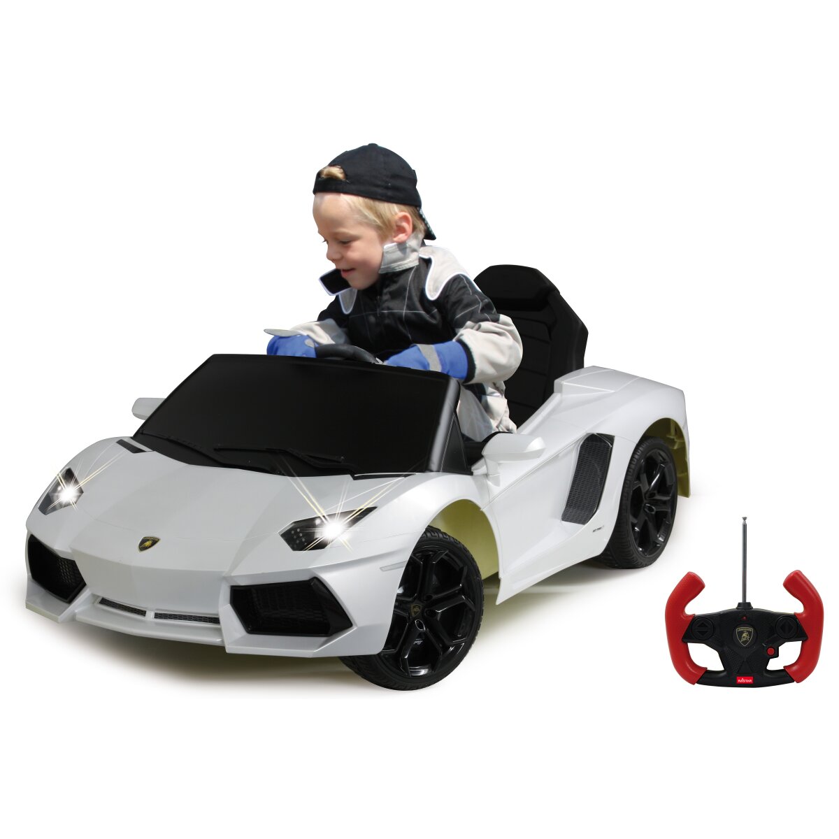 Jamara řiditelné auto Lamborghini Aventador bílé