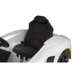 Ride-on Lamborghini Aventador blanco 40MHz 6V