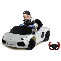 Ride-on Lamborghini Aventador white 40MHz 6V