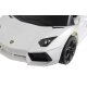 Ride-on Lamborghini Aventador bianco 40MHz 6V