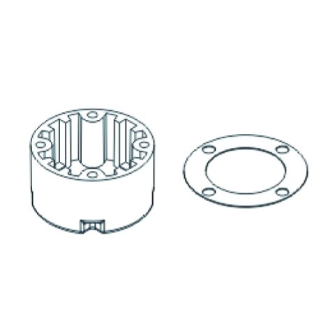 Caja diferencial X3 delante/ atras HN