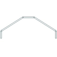 Stabilisateur X3 arrière 2,5mm HN