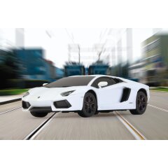 Lamborghini Aventador 1:24 bianco 2,4GHz