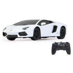 Lamborghini Aventador 1:24 blanc 2,4GHz