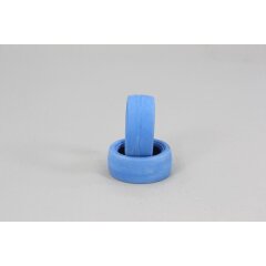 Tyres 1:10 slick blue 2pcs