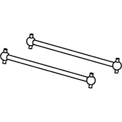 Arbre dentraînement Hoolk central Set 1x long/1x court