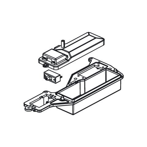 Piastra radio box rc Ho-In