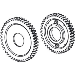 Main gear Ho-In Set 42T/47T  2pcs