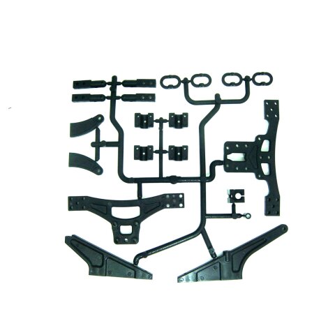 Coude en plastique SCRT renforcément de châssis av/ar support carrosserie HN