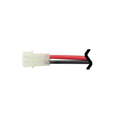 AMP connector cable 1,5mm² silicone 18cm