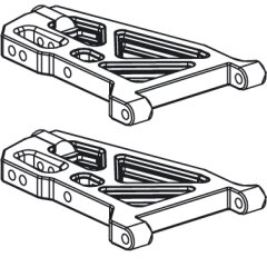 Bras transversal Tiger-Cocoon bas avant 2pcs gauche/droite