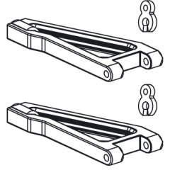 Brazo transversal 2pz Tiger- Coccon alto delante...