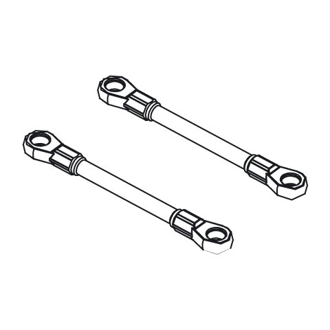 Steering link Tiger 2pcs