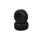 Wheels+Rims 2pcs. 1:10 Tiger front/back black