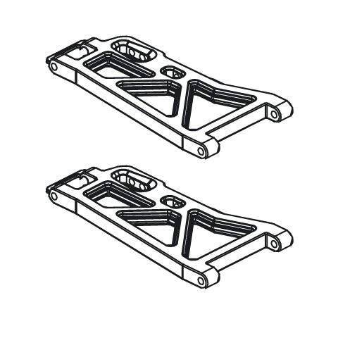 Braccetto post. inf. Tiger 2pz sinistra/destra