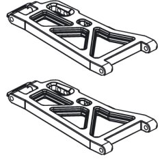 Braccetto post. inf. Tiger 2pz sinistra/destra