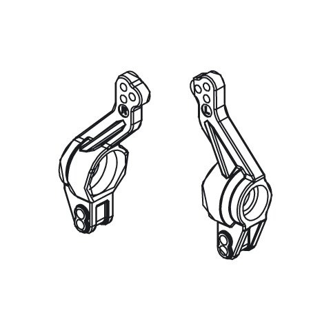 Articulation de direction Vo-Mj-Ti-Ho-In arrière 2pcs