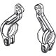 Rear Shaft hub set Voltage/ Major 2pcs