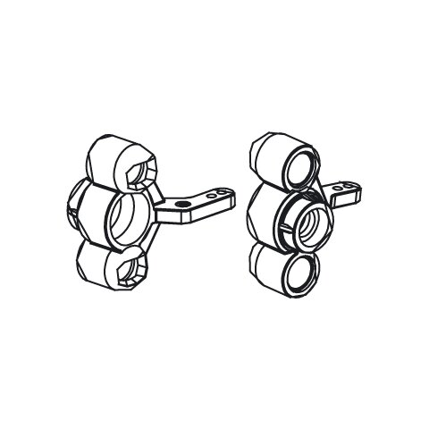 Achsschenkel VE2 Vo-Mj-Ti-Ho- In-CC vorn Voltage-Major-Tiger-Hoolk Infect-Liquid