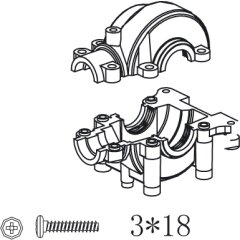 Cassa esterna diff. Voltage- Major-Tiger-Hoolk-Infect-Liq