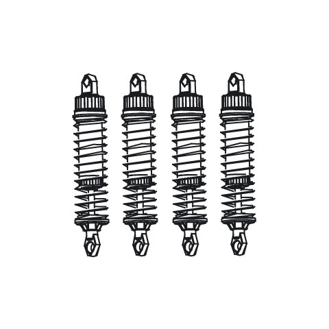 Shock set TIGER 4pcs