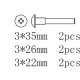 Pezón de direct.av. Vo-Mj-Ti- Ho-In alto/exter. Por 2pz 3X35 3X22 3X26 vo+hi