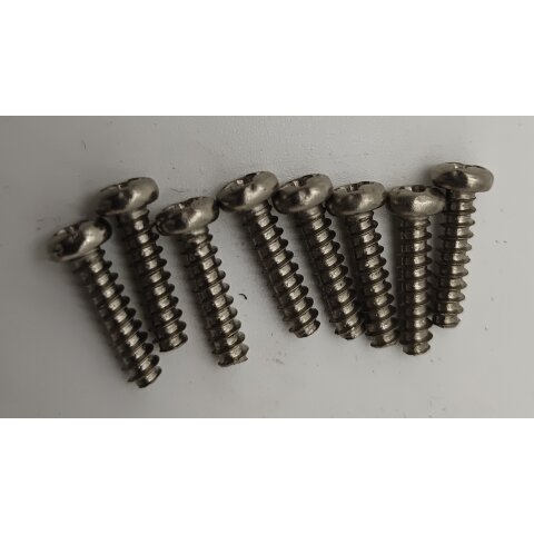 Round head self tapping cross screw 3x12 Voltage-Major-Tiger-Hoolk 8pcs