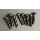 Round head self tapping cross screw 3x12 Voltage-Major-Tiger-Hoolk 8pcs