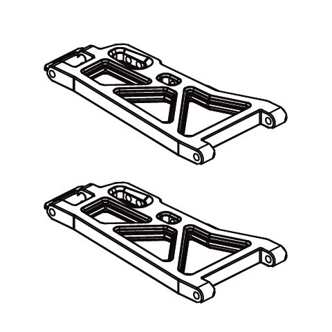 Querlenker VE2 Vo-Mj-In-LQ- SR10 unten hinten LS+RS Voltage-Major-Infect-Liquid SR10