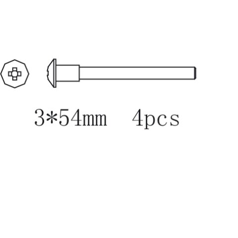 Perno braccetti 4pz Voltage- Major-Tiger-Hoolk-Infect-Liq