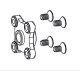 Support de Pignon Engrenage Vo-Mj-Ti-LQ-SR10 Voltage-Major-Tiger-Liquid SR10-Cocoon