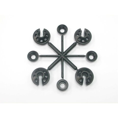Platillo de resorte X1-X2 16mm BigBore 4 x plat. De resorte 4 x inf. Caperuza de amortig HN