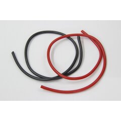 Cavo silicone 1,5qmm 1m rosso/ nero