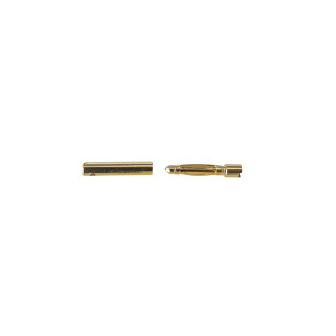 Gold connectors 1.5mm 2male/ 2females