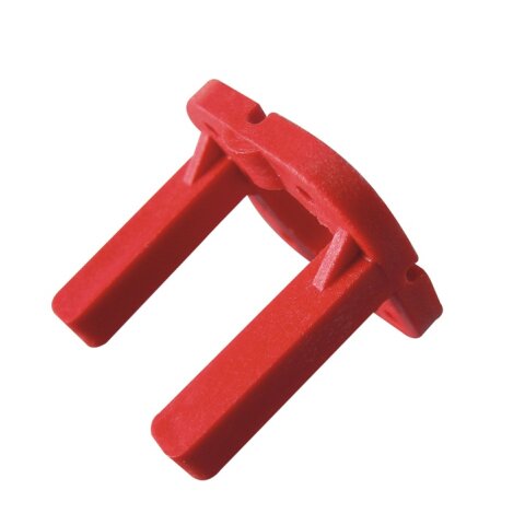 Engine mount, red 1ccm