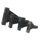 supporto maggore 2,5ccm nero plastico