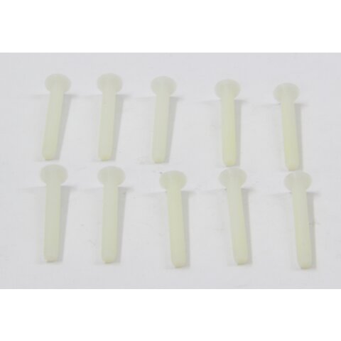 Tête en Plastique Boulon à tête fraisée cruciformeM4x30mm UE10