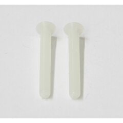 T&ecirc;te en Plastique Boulon &agrave; t&ecirc;te frais&eacute;e cruciformeM3x25mm UE10