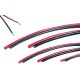 Silicone leads 4,0qmm 2x2m red /black