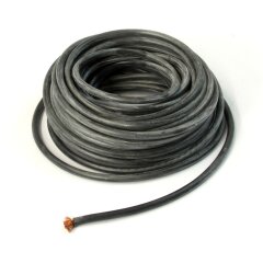 Silicone leads 4,0qmm 10m black