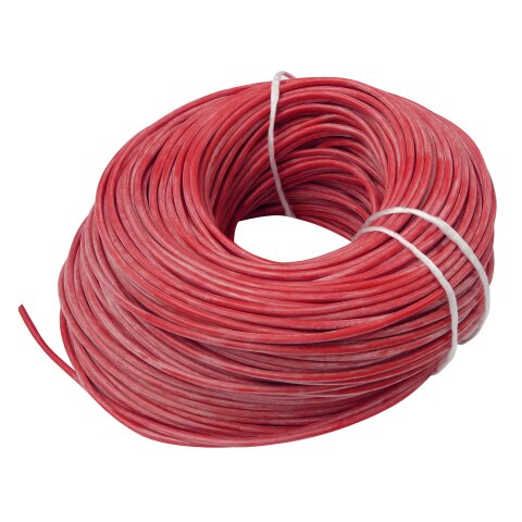 Cable de silicona 2,5mm² rojo 100m