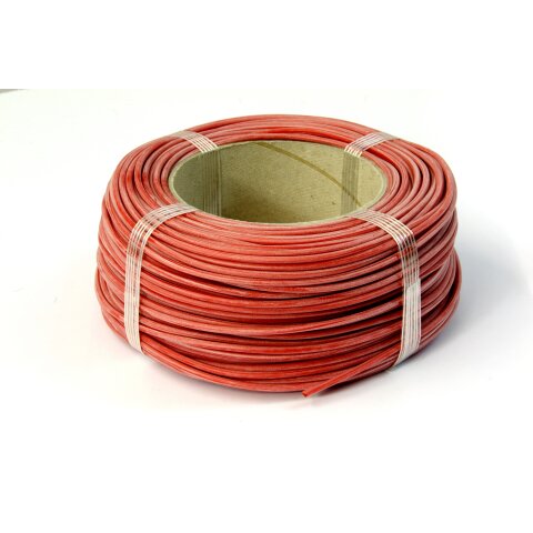 Cavo silicone 1,5qmm 100m rosso