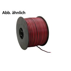 Cable Futaba 2 x 0,25 mm² 100m plano rojo/negro